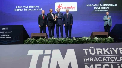 Corendon Airlines bir kez daha ihracat şampiyonları arasında