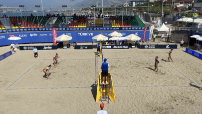Dünya Plaj Voleybolu Pro Tur’un Alanya etabı başladı