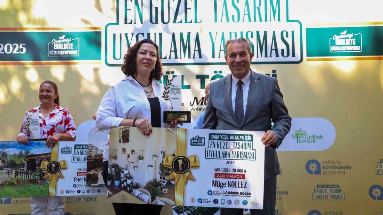 En Güzel Tasarım ve Uygulama Yarışması’nda ödüller sahiplerini buldu