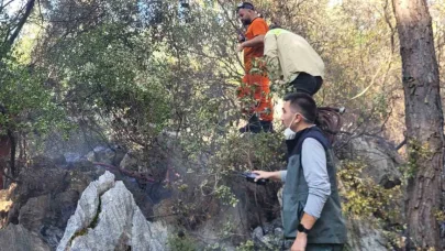 Finike’deki orman yangını kontrol altına alındı
