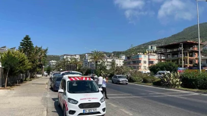 Gazipaşa’da korsan taşımacılık yapan 5 araç trafikten men edildi