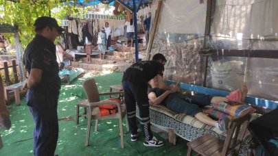 Kaleköy’de düşen Fransız turist denizden tahliye operasyonuyla kurtarıldı