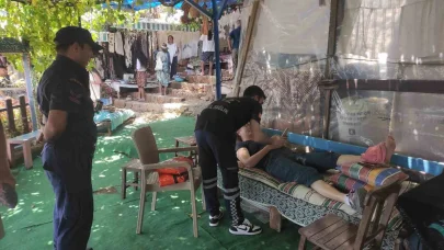 Kaleköy’de düşen Fransız turist denizden tahliye operasyonuyla kurtarıldı