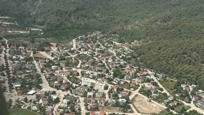 Kemer’de orman yangını