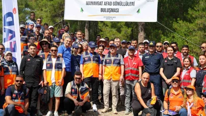 Manavgat’ta afet bilinci ve gönüllülük için doğa yürüyüşü