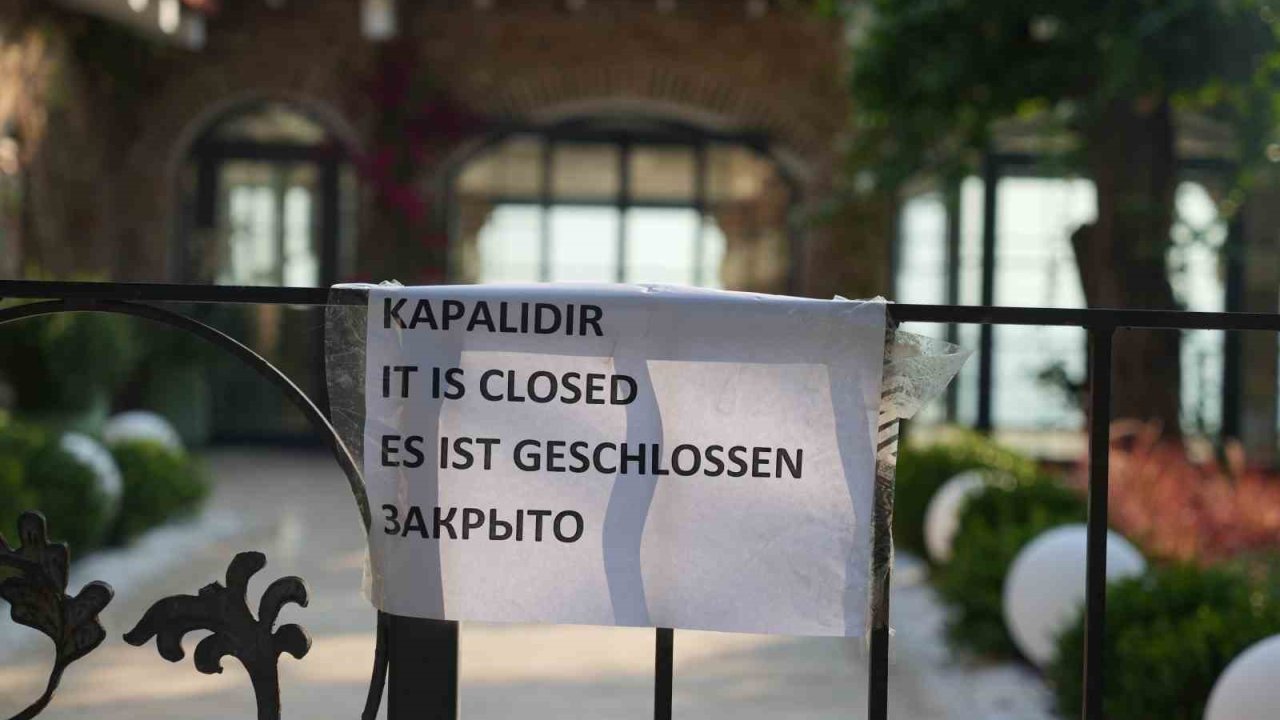 Mermerli Plajı tadilat nedeniyle kapatıldı