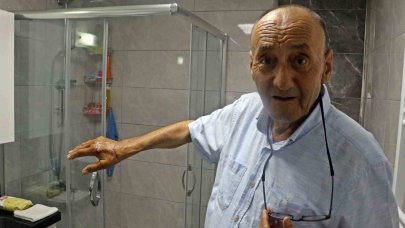 Antalya’da patlayan duş kabininde emekli akademisyen yaralandı