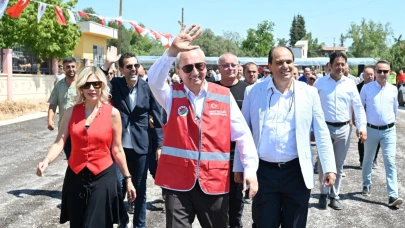 Kocagöz’ün anonsuyla Kepez’in sathi asfalt sezonu başladı