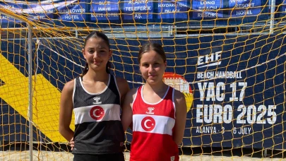 Kepez’in kızları U17 Avrupa Plaj Hentbol Şampiyonası’nda forma giyecek