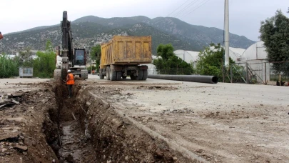 Finike, Demre ve Kaş'a 68 milyon TL'lik altyapı yatırımı