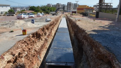 Kepez Fevzi Çakmak Mahallesi’ne 92 milyon TL’lik yağmur suyu yatırımı
