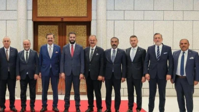 TOBB Başkanı Hisarcıklıoğlu, Suriye Cumhurbaşkanı Şara ile görüştü