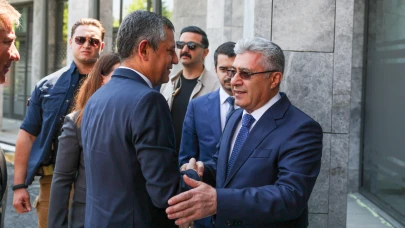 Özgür Özel, Yargıtay Cumhuriyet Başsavcısı Şentürk’ü ziyaret etti