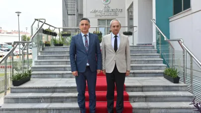 Kaymakam Dervişoğlu'ndan Başkan Kocagöz'e ziyaret