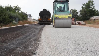 Kepez'de ilçe yolları yenileniyor