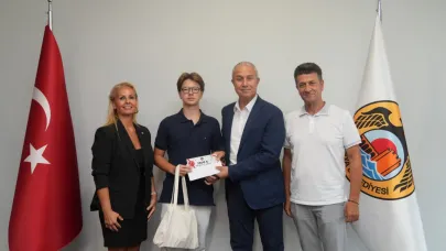 Alanya’nın gurur tablolarından Özçelik’e ziyaret