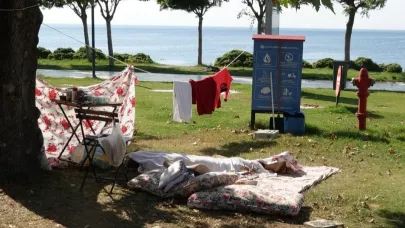 Sahildeki yeşillik alanda yaşayan kişi ölü bulundu