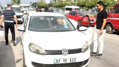 Direksiyon başında ölü bulundu