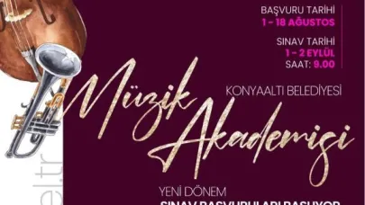 Geleceğin sanatçıları Konyaaltı’nda yetişiyor