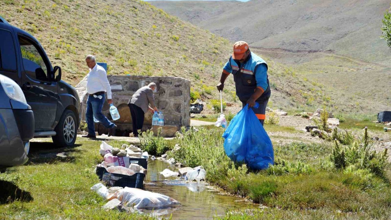 Alanya’da yaylalara katı atık toplama hizmeti sunuluyor