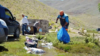 Alanya’da yaylalara katı atık toplama hizmeti sunuluyor