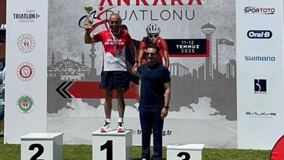 Ali Bıdı, Ankara Duatlonu’nda çifte başarı