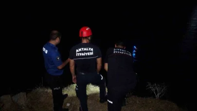 Antalya’da "Şelaleden denize birisi düştü" ihbarı ekipleri alarma geçirdi