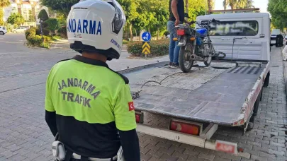 Antalya’da şok motosiklet denetiminde 3 bin 655 araç kontrol edildi