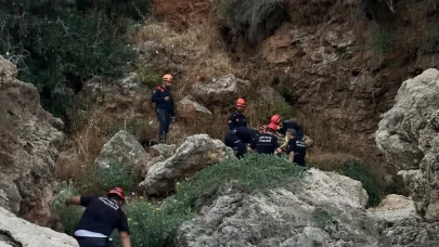 Falezden düşen 23 yaşındaki turist hayatını kaybetti