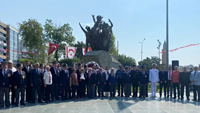Kıbrıs Barış Harekâtı’nın 51. yılı nedeniyle Antalya’da tören düzenlendi