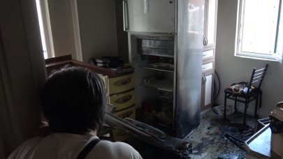 Madde bağımlısı genç evi yaktı, anne ile baba yaşananlara isyan etti