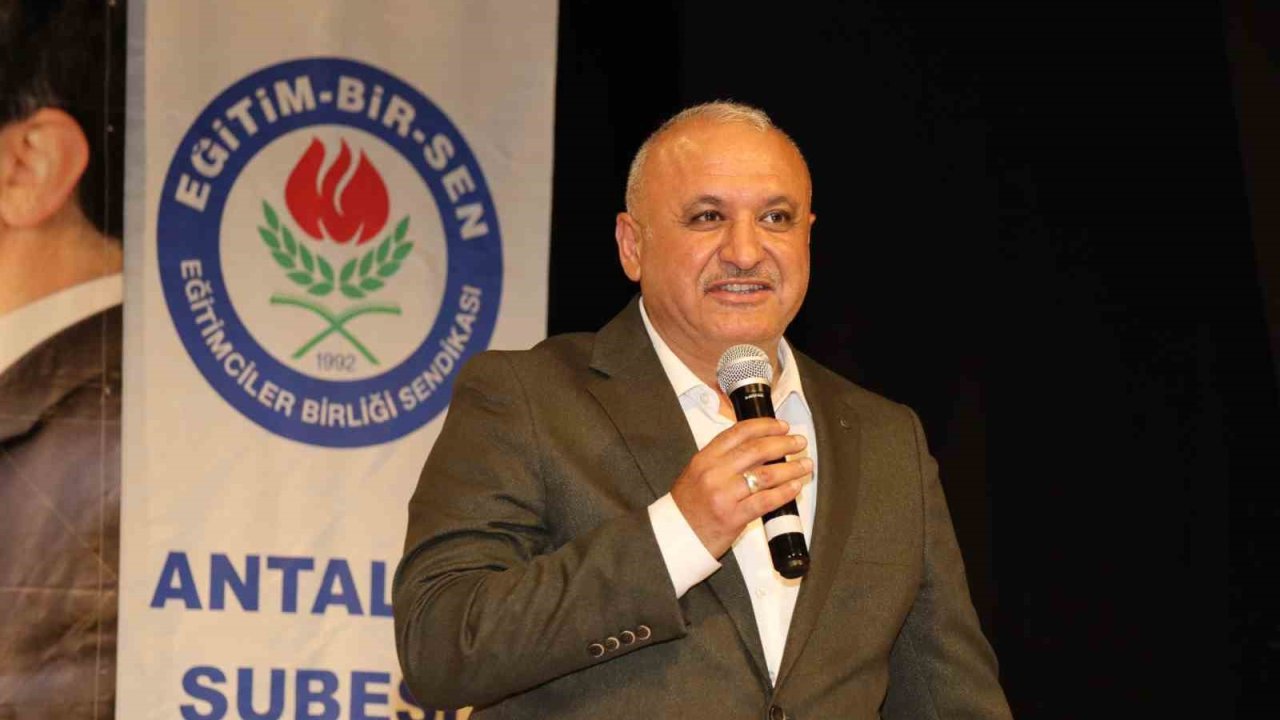Memur Sen Antalya İl Temsilcisi Miran: "Refah payı istiyoruz"