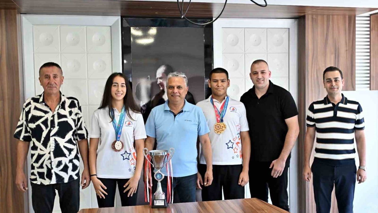 Muratpaşa’nın sporcularından altın zafer