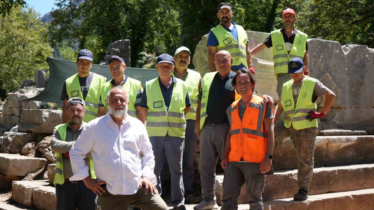 Termessos’ta tarih gün yüzüne çıkıyor: Antik kentte ilk kazı başladı
