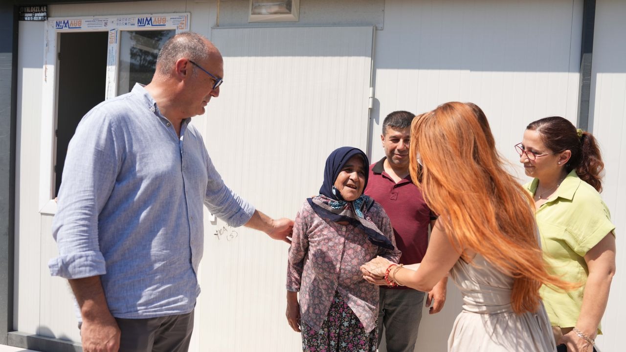 Yeni evine kavuştu