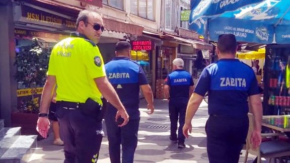 Zabıtadan sokak denetimi