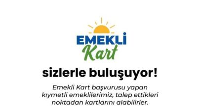 Konyaaltı’nda Emekli Kart için geri sayım