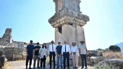 Vali Şahin’den Patara ve Ksanthos’a inceleme