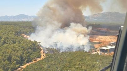 Antalya'da orman yangını