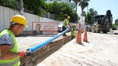 ASAT'tan Konyaaltı'nda içme suyu seferberliği