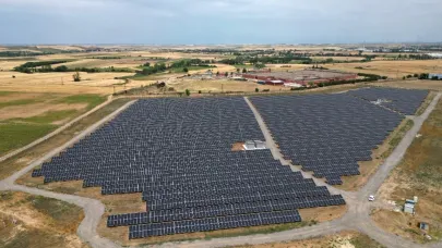 Tekirdağ'a 9863,6 kWp'lik arazi GES