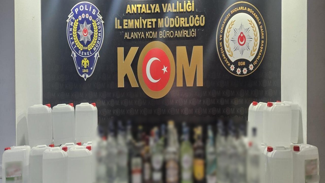 Antalya’da bir haftada gerçekleşen denetimlerde 22 tutuklama