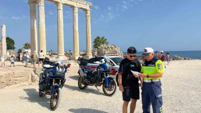 Antalya’da şok motosiklet denetimi: 965 araç trafikten men edildi