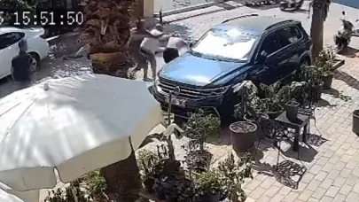 Esnafın anlaşmazlığı saç saça baş başa kavgaya dönüştü