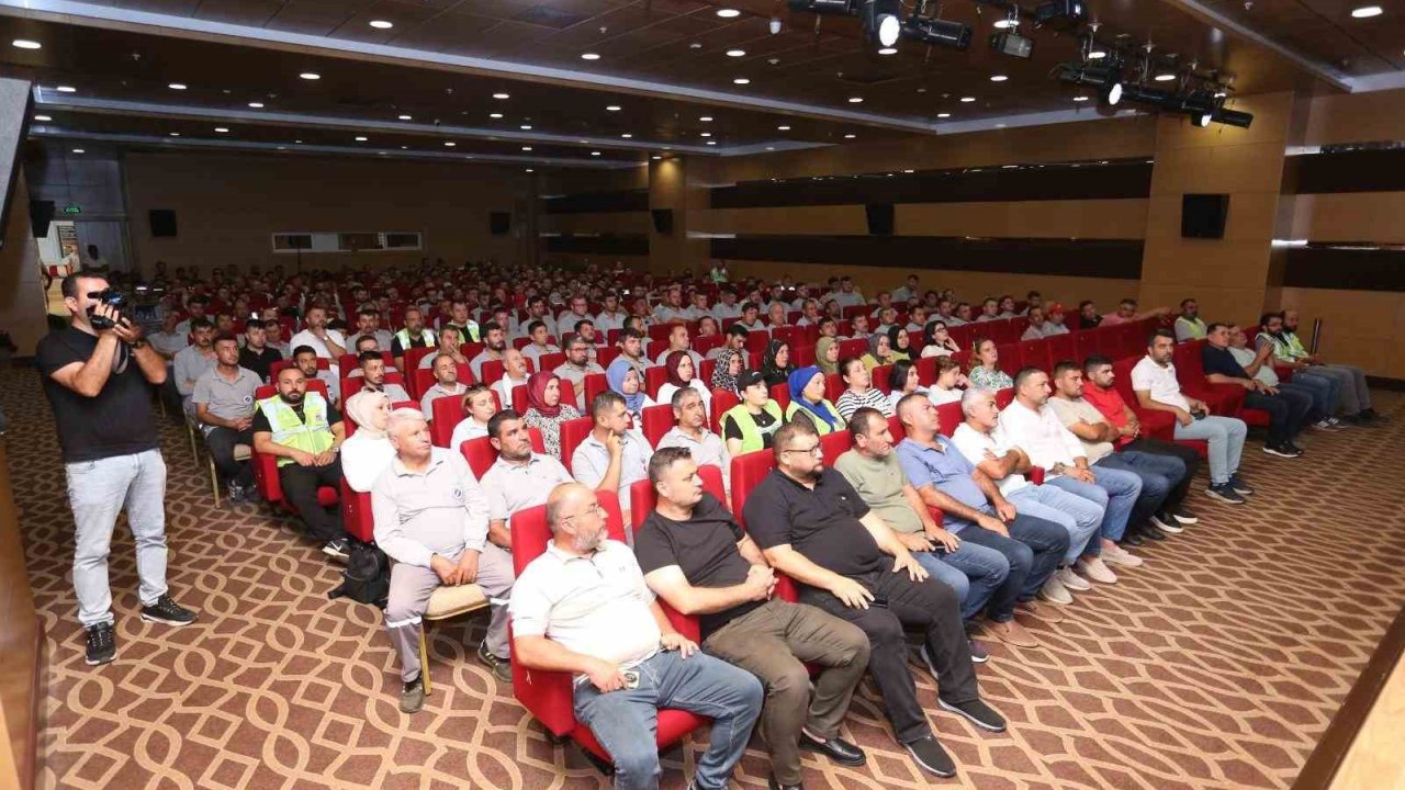 Kepez personeline iş sağlığı ve güvenliği eğitimi verildi