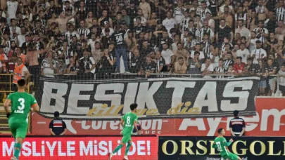 Trendyol Süper Lig: Corendon Alanyaspor: 1 - Beşiktaş 0 (İlk yarı)