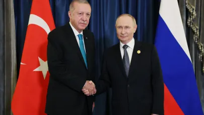 Cumhurbaşkanı Erdoğan, Rusya Devlet Başkanı Putin ile bir araya geldi