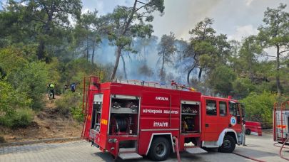Antalya'da çıkan orman yangını kontrol altına alındı