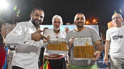 Yöreler Renkler Festivali'ne tatlı final