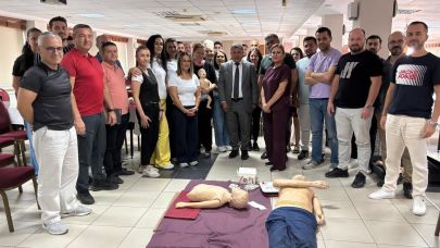 SGK personeline ilk yardım eğitimi